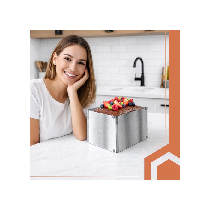 Téglalap alakú tortaforma