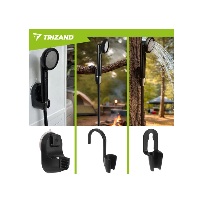 Akkumulátoros kemping zuhany 2200mAh