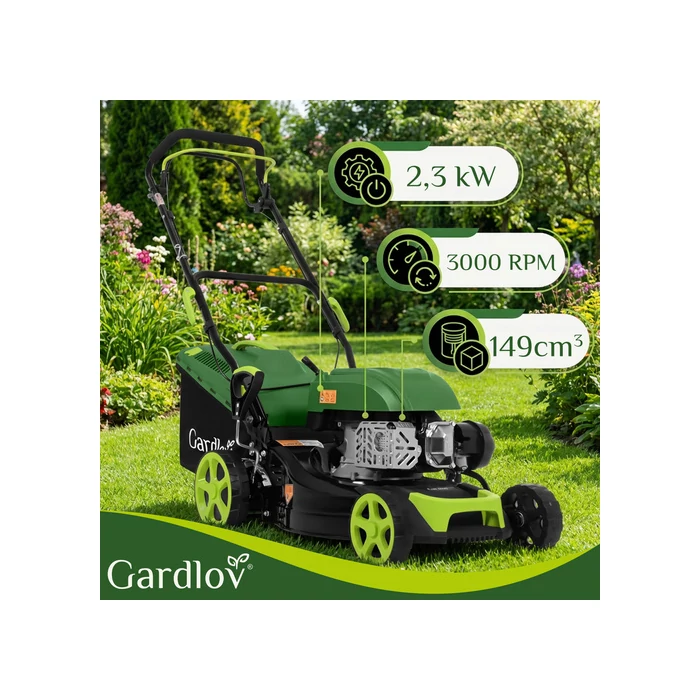 Benzinmotoros fűnyíró 2,3 kW