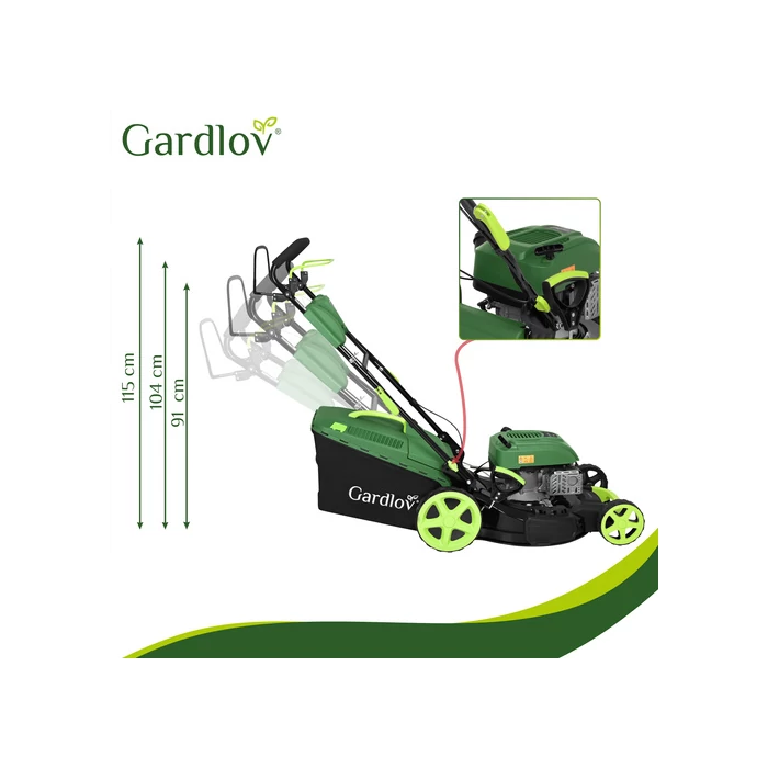 Benzinmotoros fűnyíró 3,4 kW