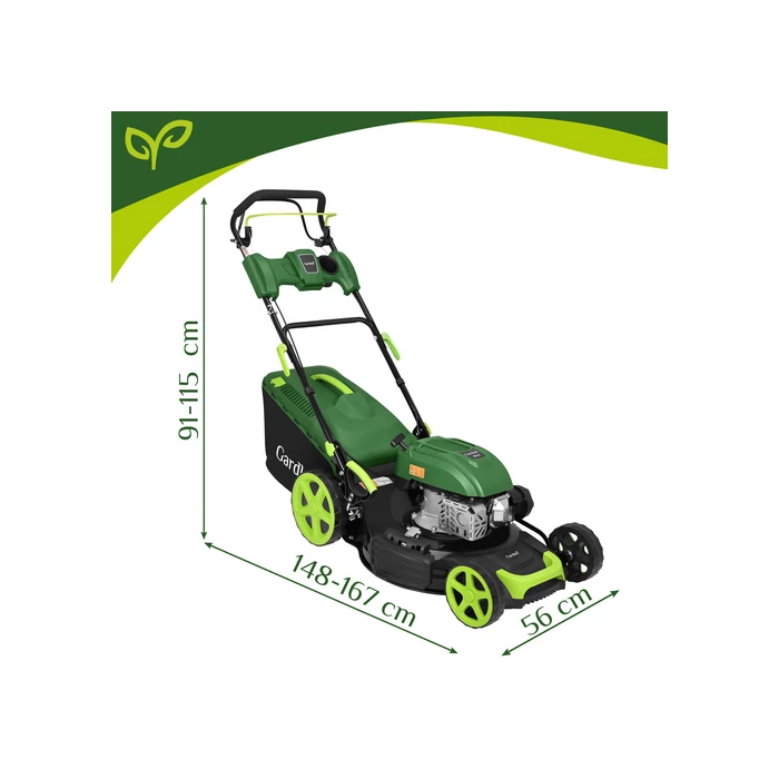 Benzinmotoros fűnyíró 3,4 kW