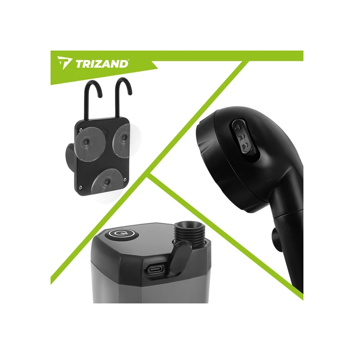 Akkumulátoros kemping zuhany 6000mAh