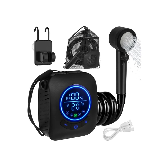 Akkumulátoros kemping zuhany 8000mAh