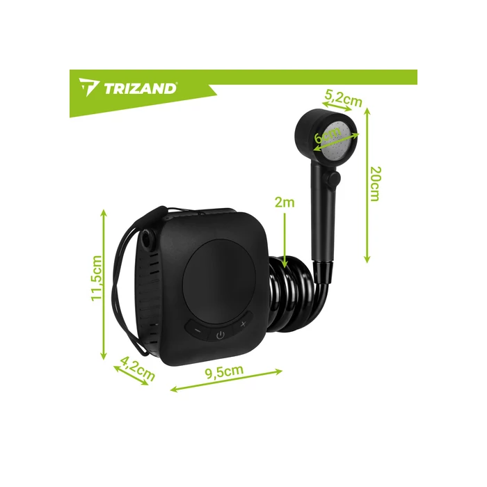 Akkumulátoros kemping zuhany 8000mAh