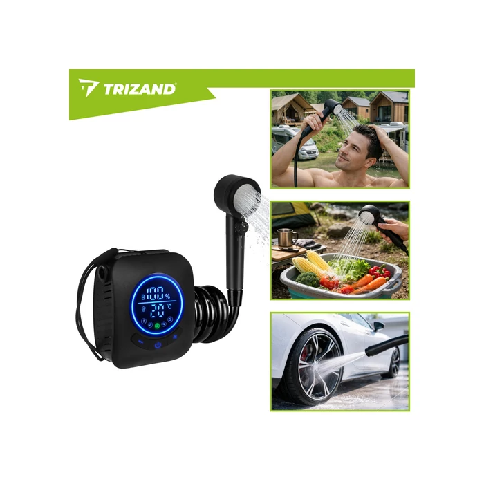 Akkumulátoros kemping zuhany 8000mAh