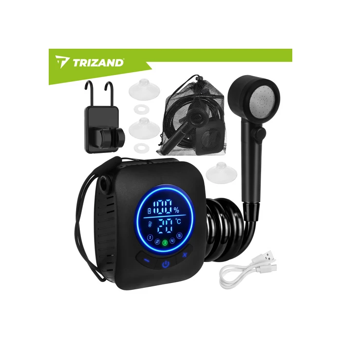 Akkumulátoros kemping zuhany 8000mAh