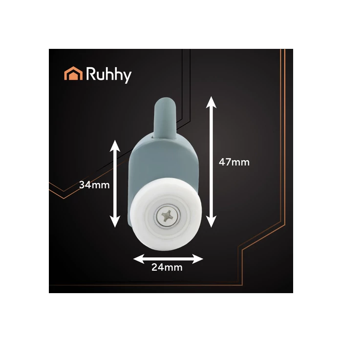 Zuhanykabin görgők 8 db.