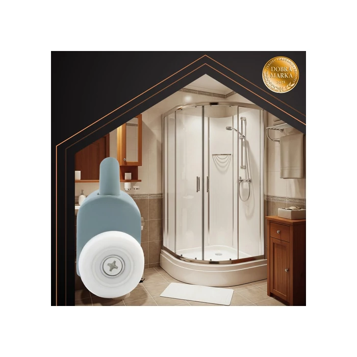 Zuhanykabin görgők 8 db.