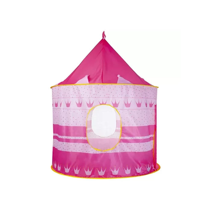 Rózsaszín gyerek kastélysátor