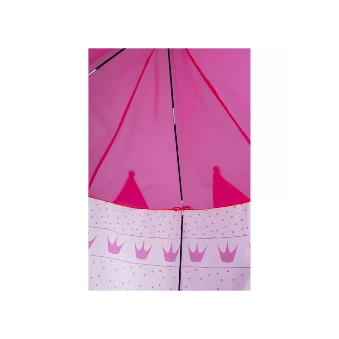 Rózsaszín gyerek kastélysátor