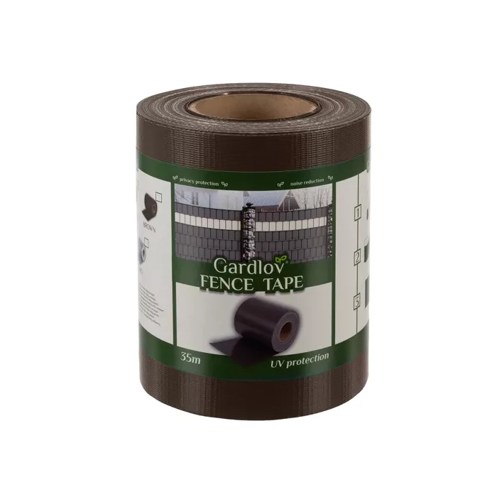 Szalag kerítéshez 19cmx35m barna