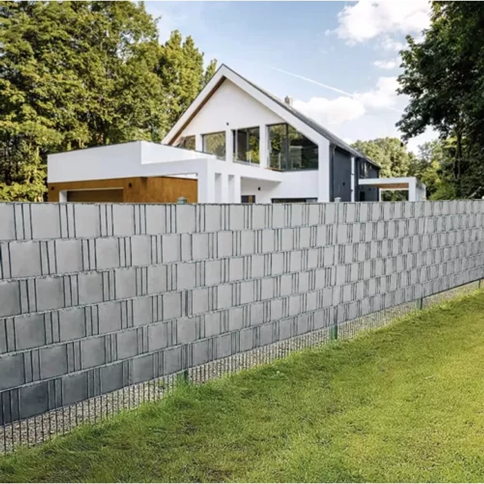 Szalag kerítéshez 19cmx35m szürke