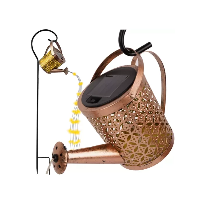 Napelemes kerti lámpa öntözőkanna