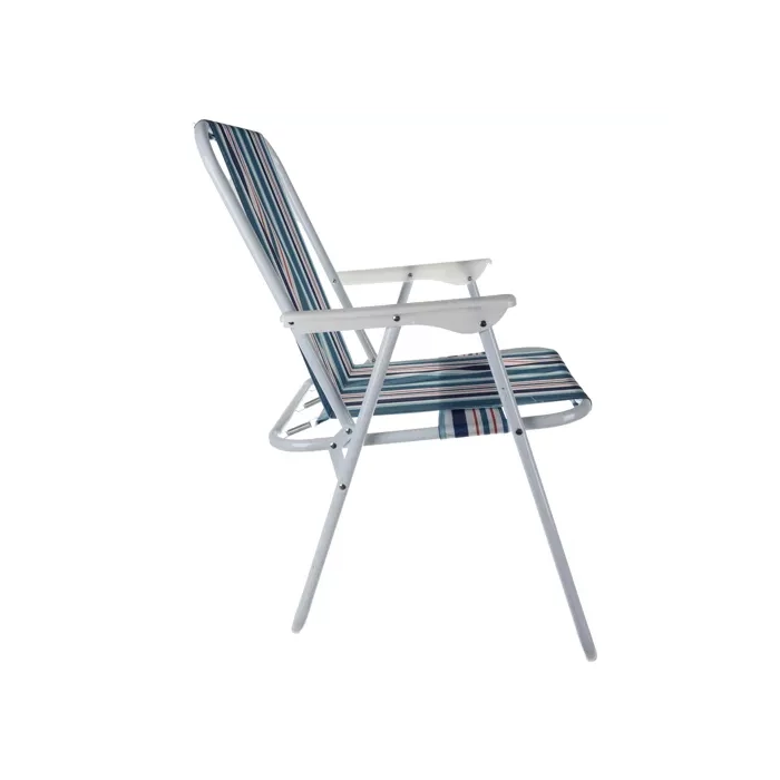 Bergamo csíkos kerti szék 