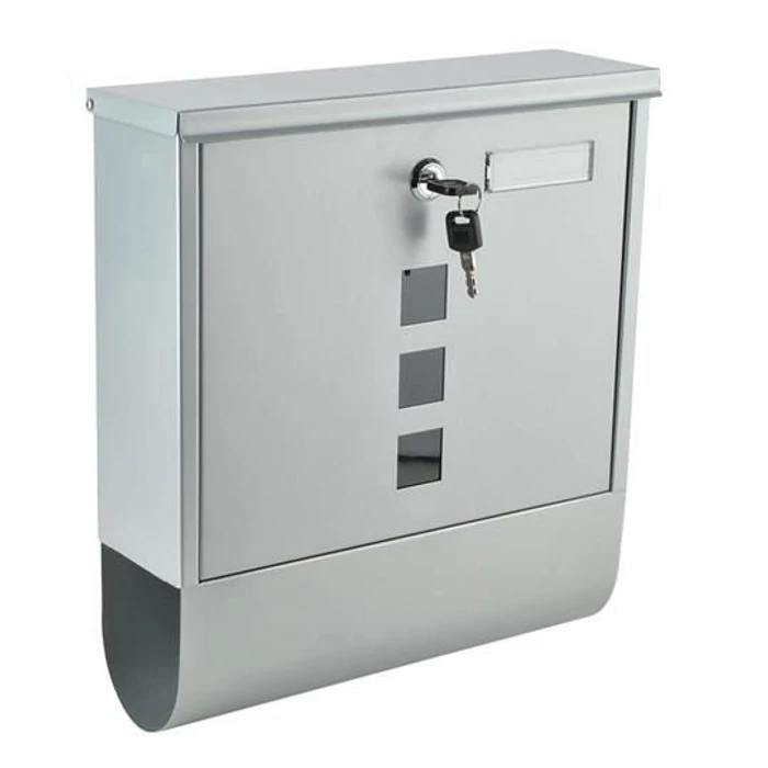 Kültéri szürke postaláda