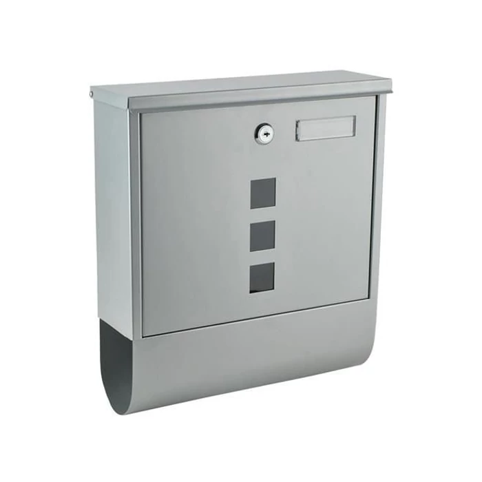 Kültéri szürke postaláda