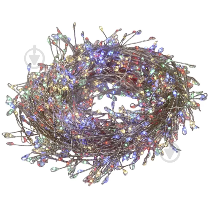 LED girland - csepp alakú 960 MICROLED színes