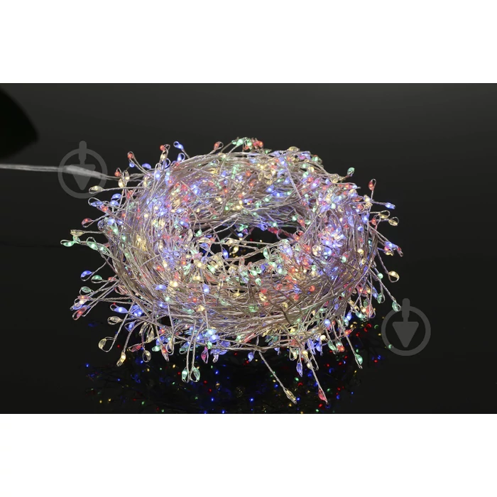 LED girland - csepp alakú 960 MICROLED színes