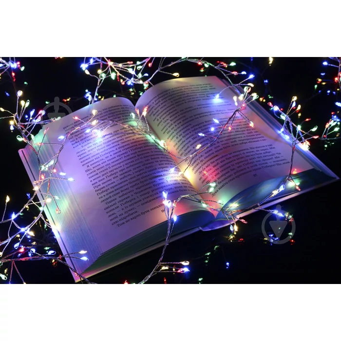 LED girland - csepp alakú 960 MICROLED színes