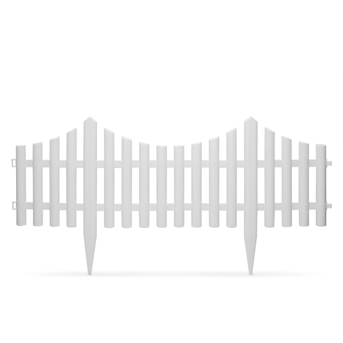 Virágágyás szegély / kerítés (60 x 23 cm, műanyag)