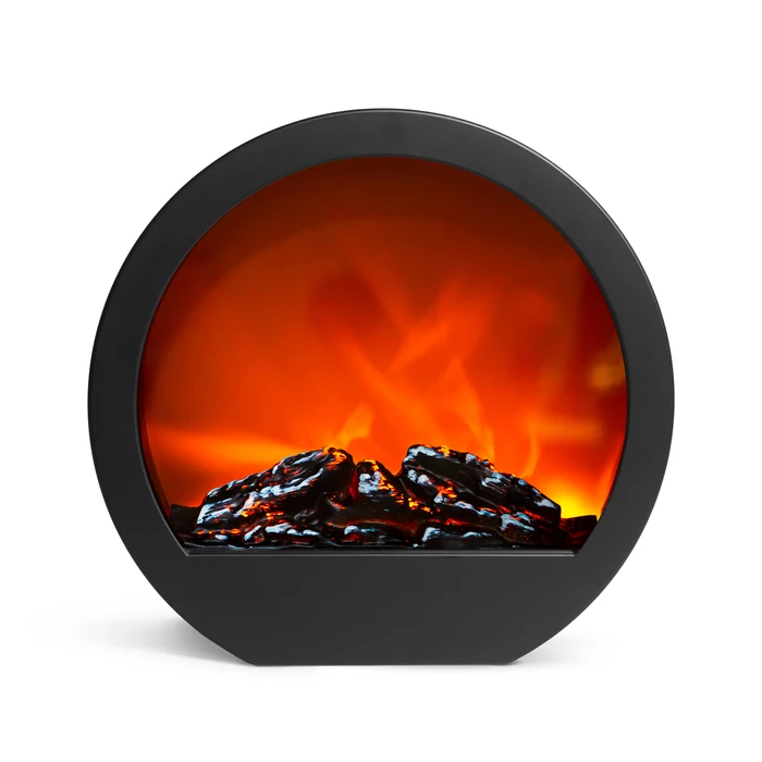 Kandalló LED-es lánghatással (elemes / hálózati, 35 x 12 x 38 cm)