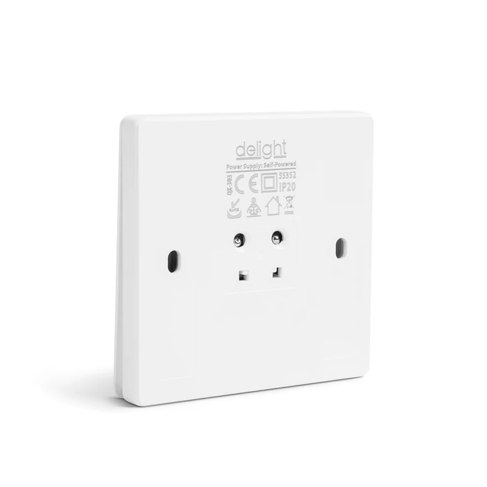 Kinetic fali kapcsoló - 433 Mhz - 1 körös - IP20