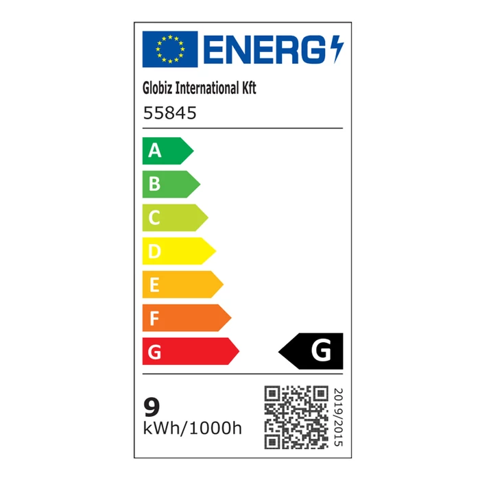 LED világítás szenzoros kapcsolóval - 9 W