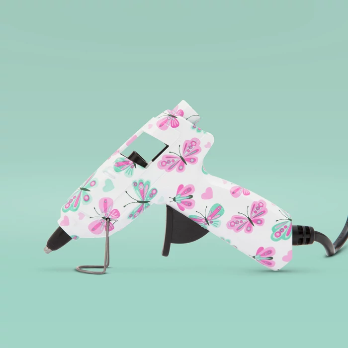 Ragasztópisztoly (7 mm, kicsi, mintás, 220, 240V, 15 W)