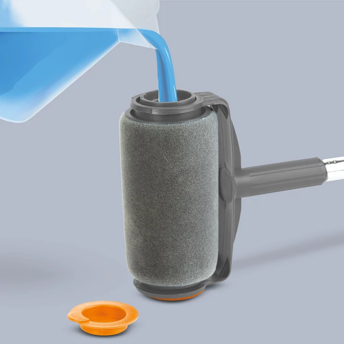 Csepegésmentes festőhenger festékadagoló tartállyal (6 részes)