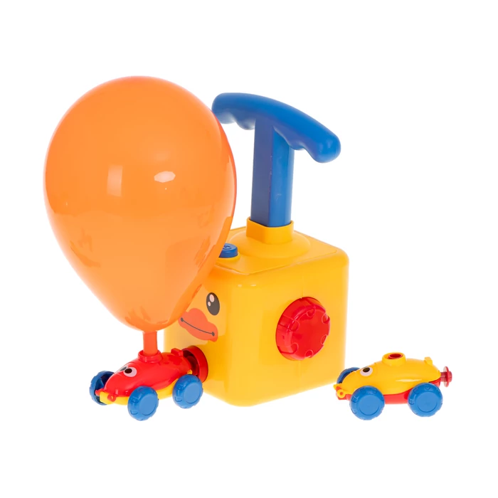 Léghajtású autós játék lufikkal (kacsás)
