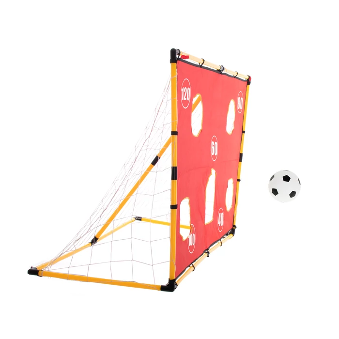 Futballkapu lövési gyakorlatokhoz (labdával és pumpával)