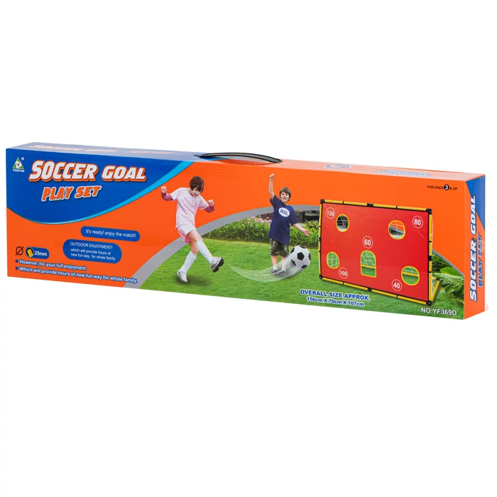 Futballkapu lövési gyakorlatokhoz (labdával és pumpával)