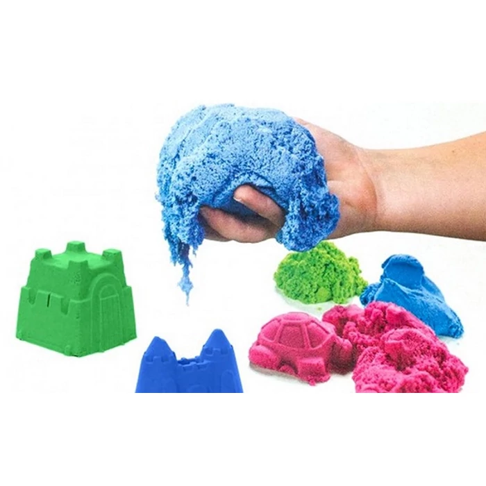 Kinetikus homok rózsaszín színben - 1 kg
