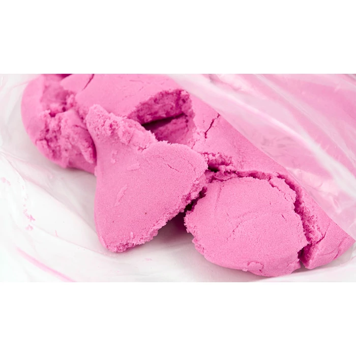 Kinetikus homok rózsaszín színben - 1 kg