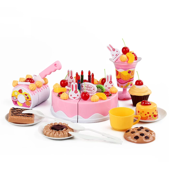 75 részes születésnapi zsúrkészlet (pink)