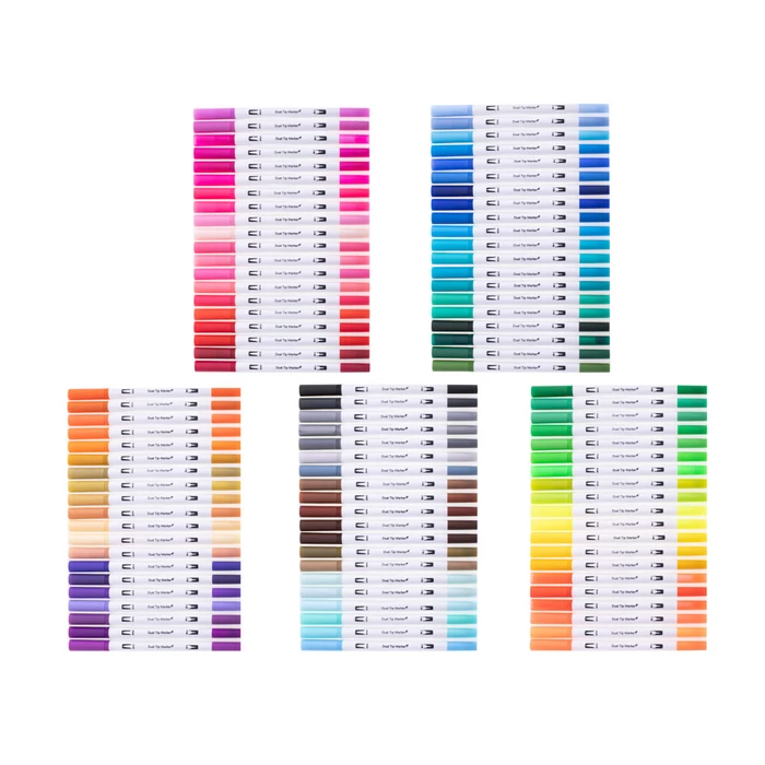 Színes tollak 100 db-os készlete