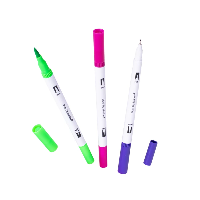 Színes tollak 100 db-os készlete