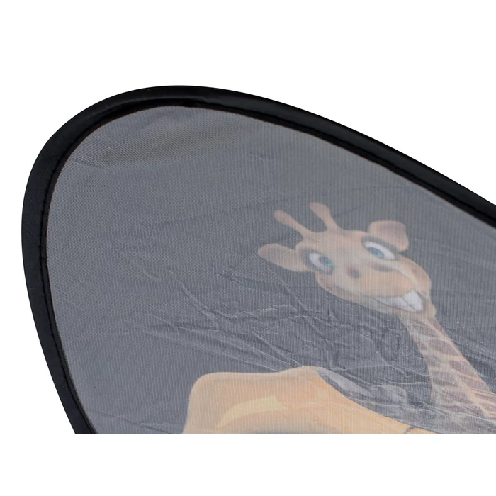 Kisállatos autós napellenző - zsiráf