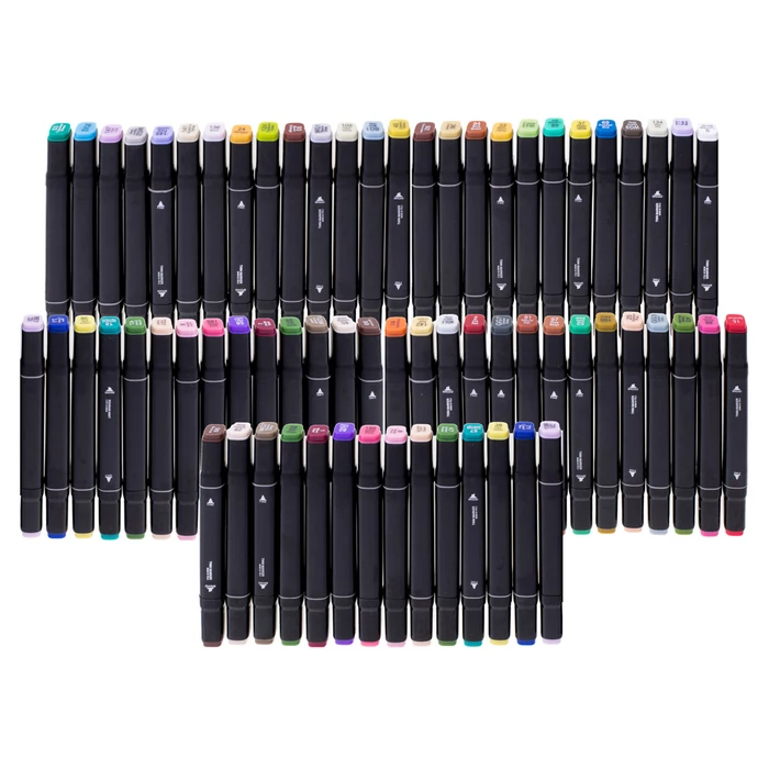 48 részes kétoldalú marker készlet