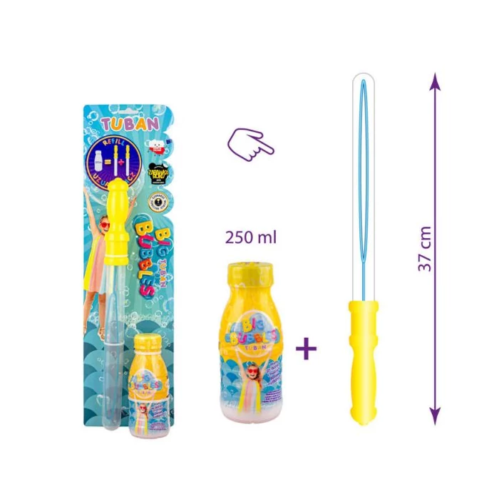 TUBAN Szappan Buborékfújó kard + Folyadék 250ml