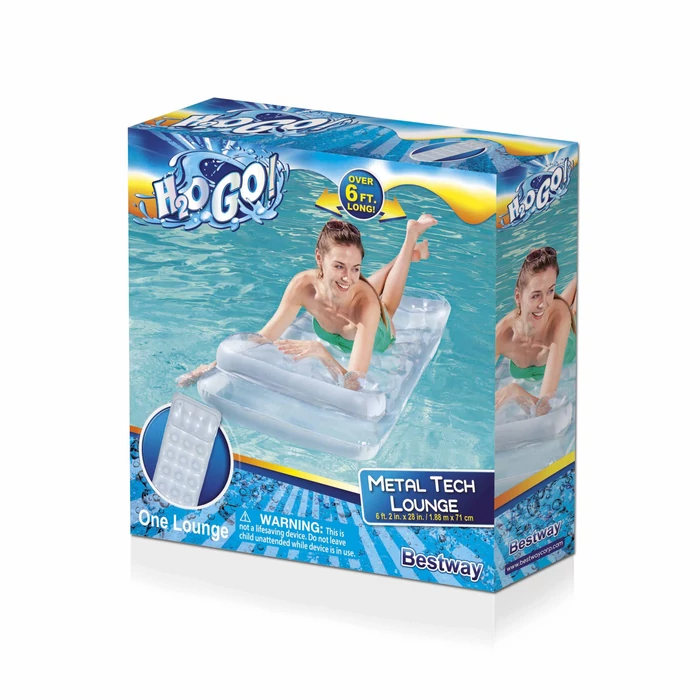 BESTWAY felfújható matrac párnával - 188cm