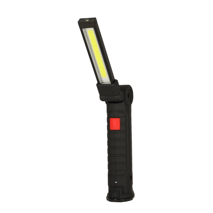 Akkumulátoros műhelylámpa USB COB - mágneses