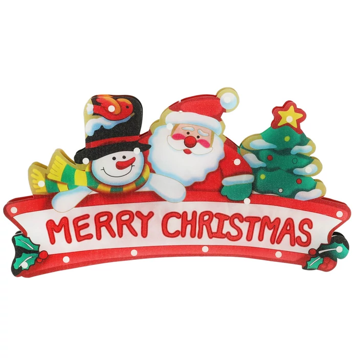LED függőfények Merry Christmas dekoráció 45cm
