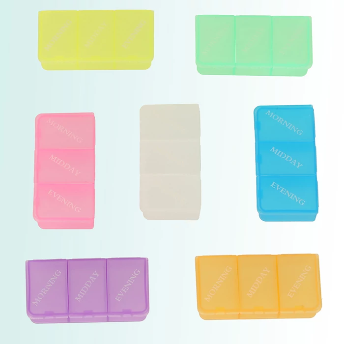 Tabletta doboz szervező konténer 7 napos - álló