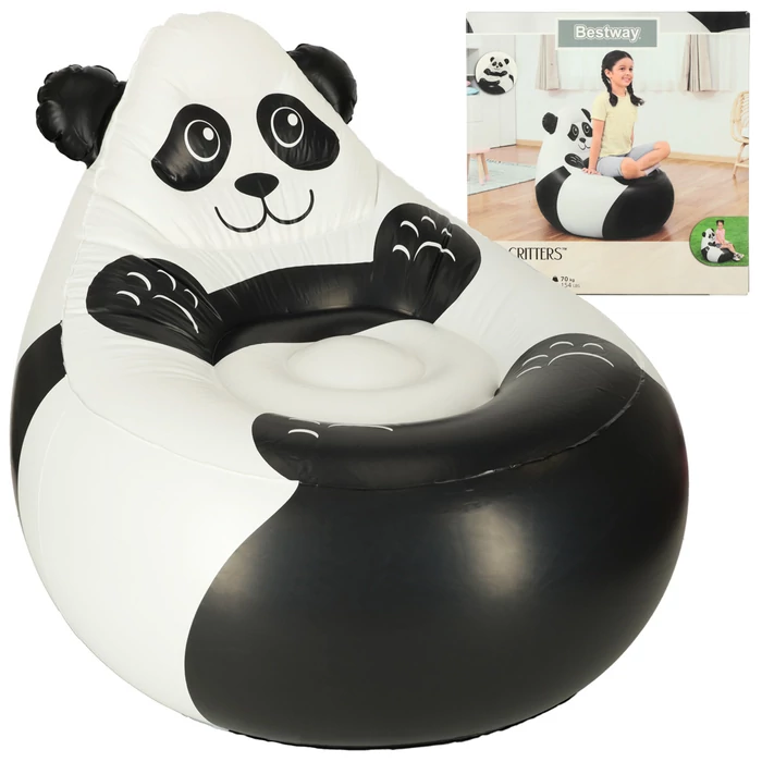 BESTWAY Felfújható panda szék