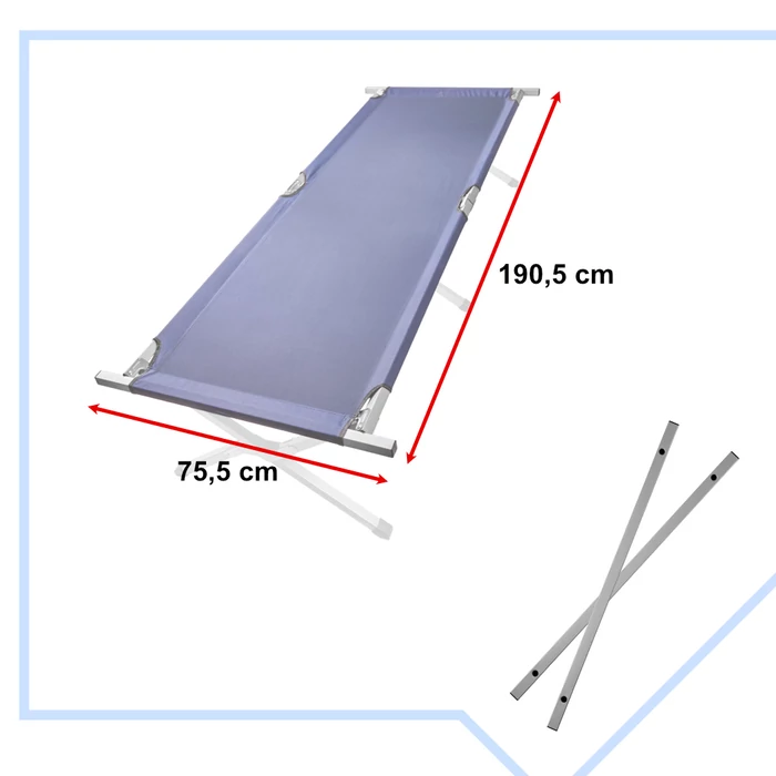 Összecsukható kempingágy 