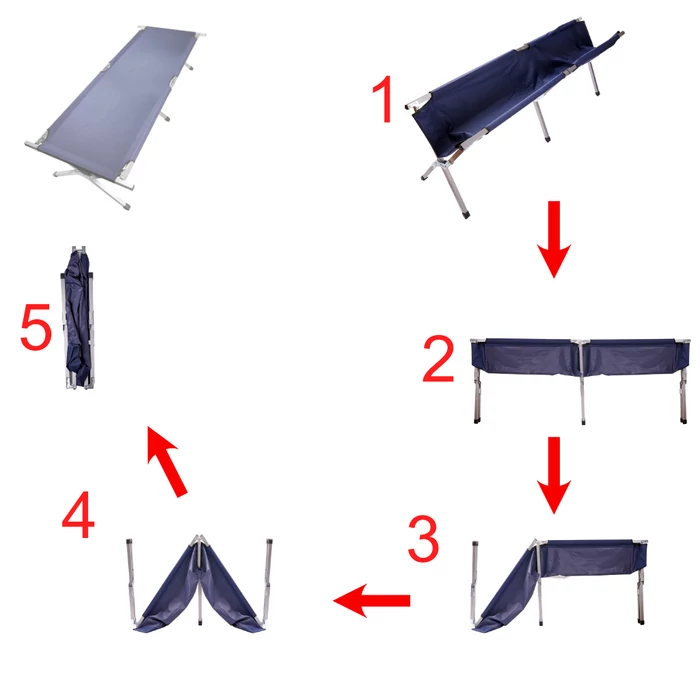 Összecsukható kempingágy 