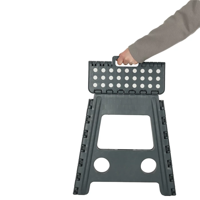 Csúszásmentes összecsukható szék 39cm sötétszürke