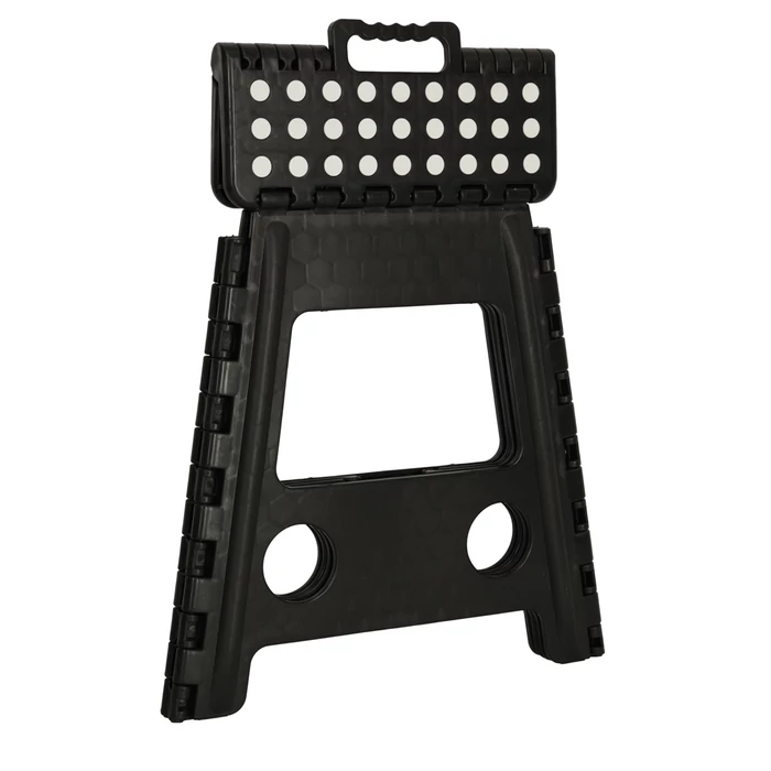 Csúszásmentes összecsukható szék 39cm fekete