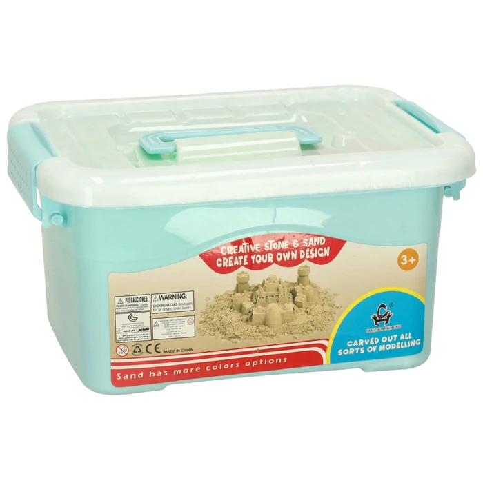 Kinetikus homok egy dobozban 2 kg-os